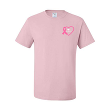Load image into Gallery viewer, Breast Cancer Awareness T-Shirt (Classic Pink-Planes)