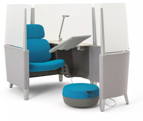 The Brody - Desk and Privacy Pod