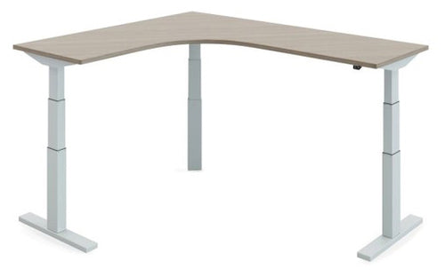 The Boomarang - Solo Sit-to-Stand Desk